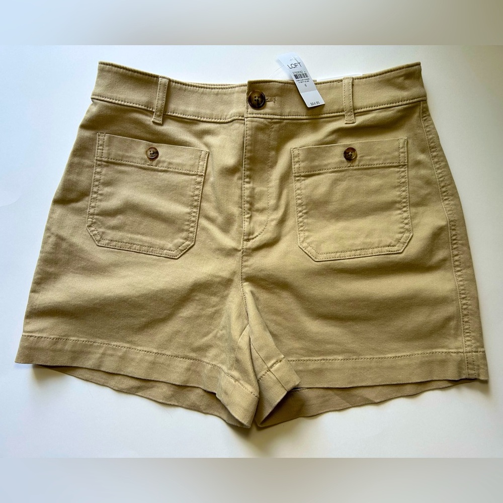 NWT🌷LOFT High Rise Palmer Short